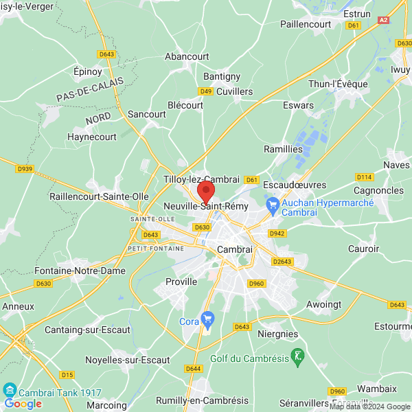 Neuville-Saint-Rémy - Google map