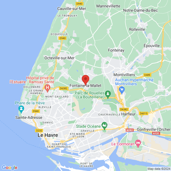 Fontaine-la-Mallet - Google map