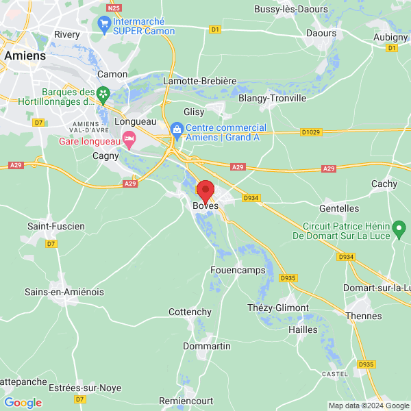 Boves - Google map