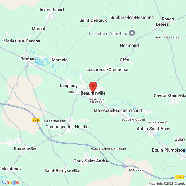 Beaurainville - Google map