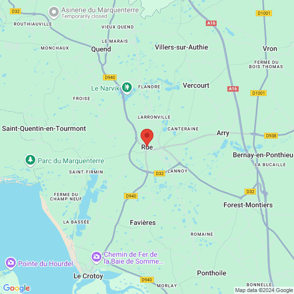 Rue - Google map
