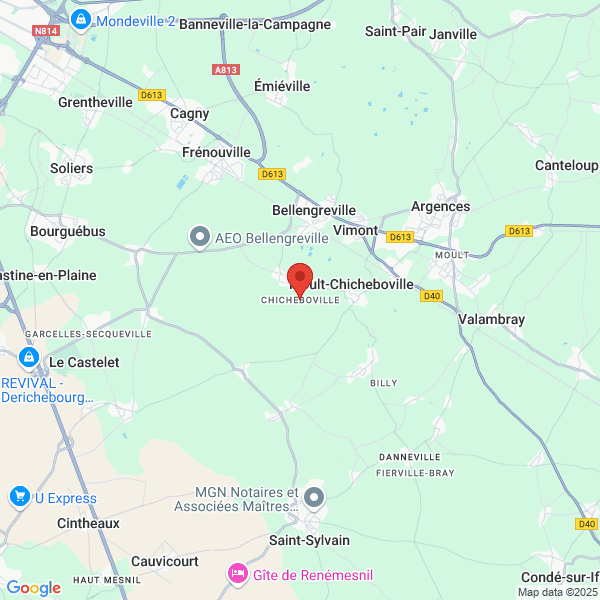 Moult-Chicheboville - Google map