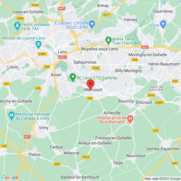 Méricourt - Google map