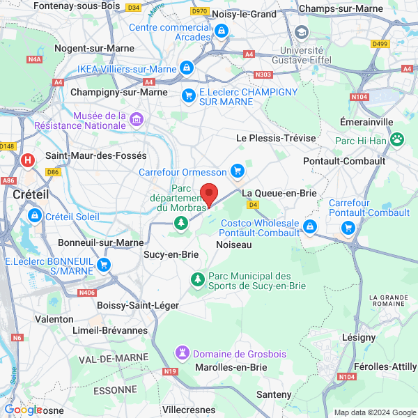 Ormesson-sur-Marne - Google map