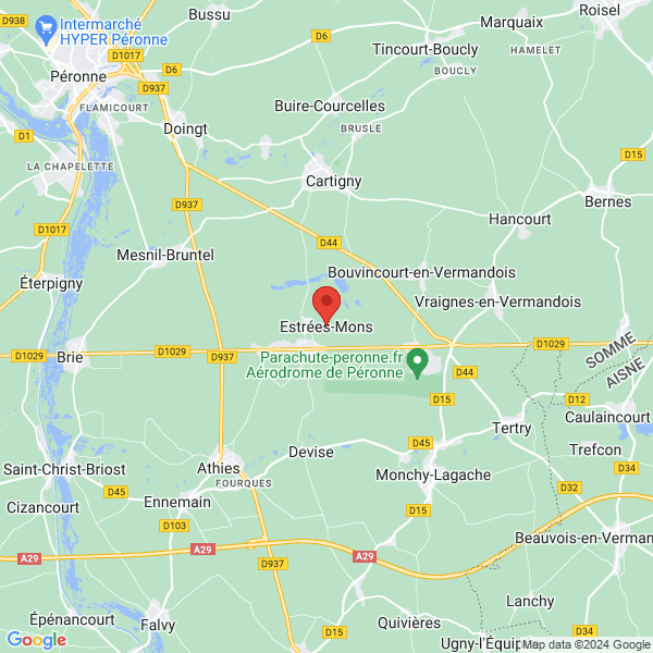 Estrées-Mons - Google map