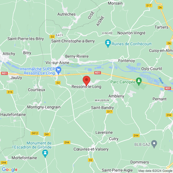 Ressons-le-Long - Google map