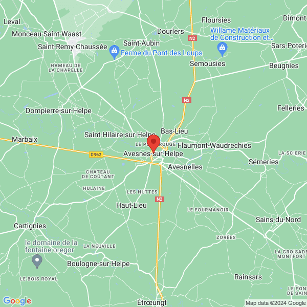 Avesnes-sur-Helpe - Google map