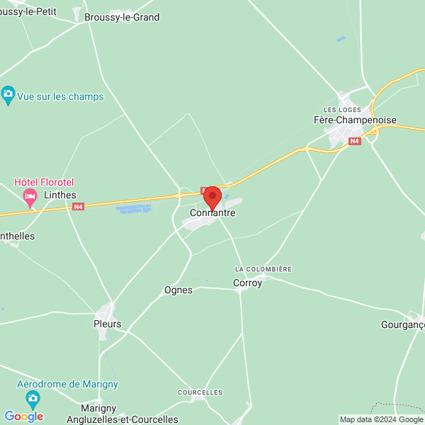 Connantre - Google map