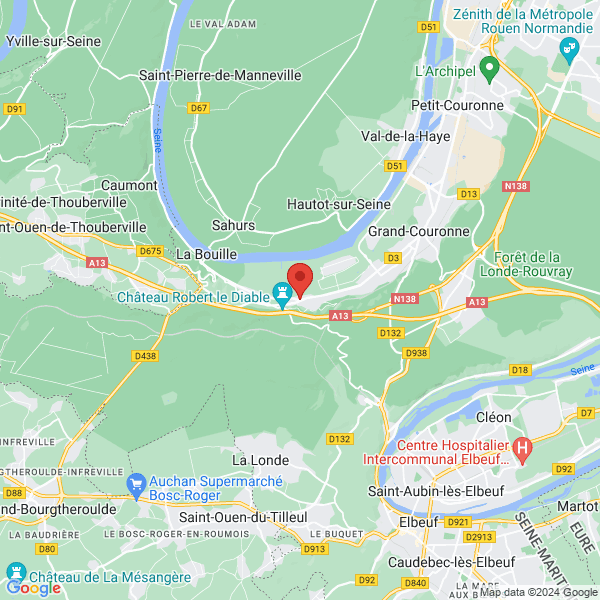 Moulineaux - Google map