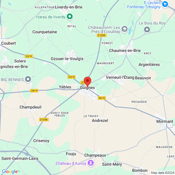 Guignes - Google map