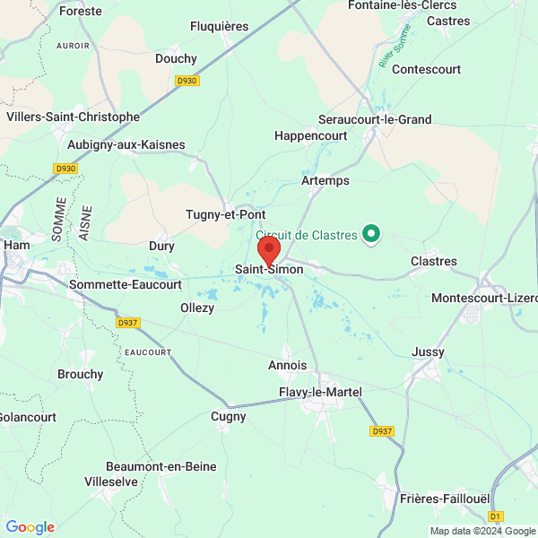 Saint-Simon - Google map