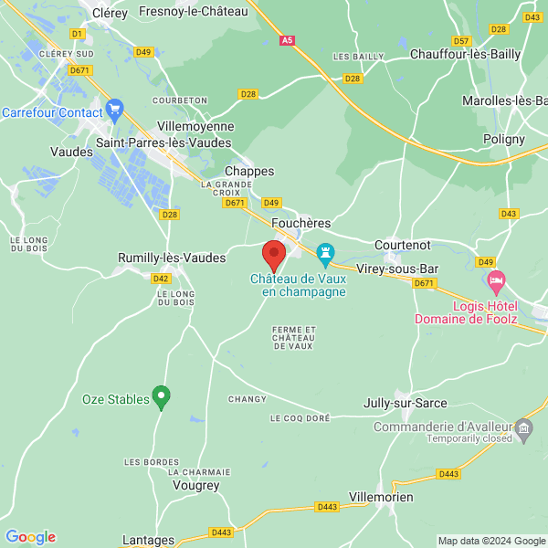 Chappes - Google map