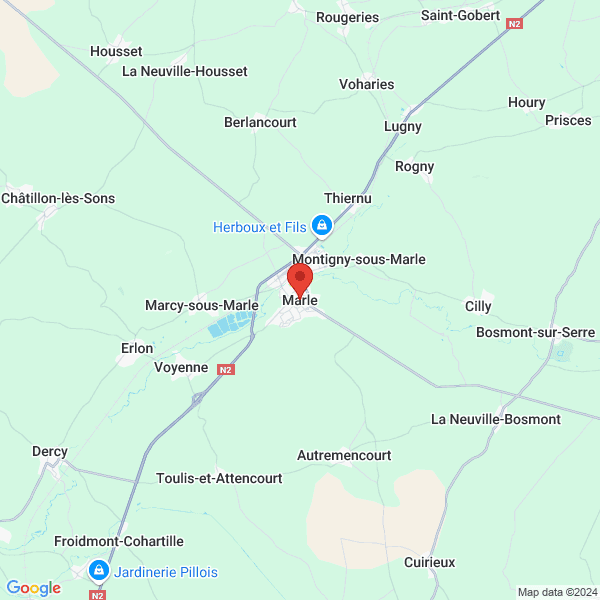 Marle - Google map