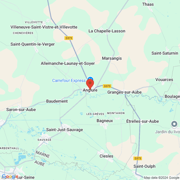 Anglure - Google map