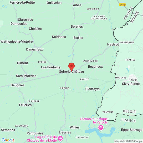 Solre-le-Château - Google map