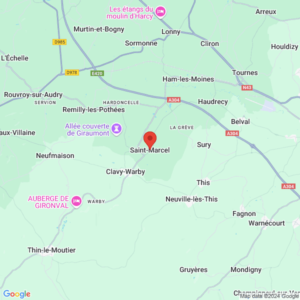 Saint-Marcel - Google map