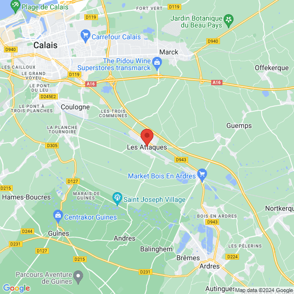 Les Attaques - Google map