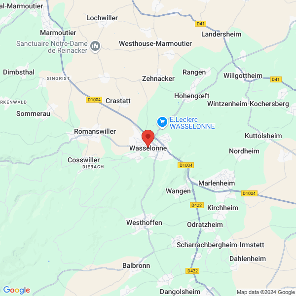 Wasselonne - Google map
