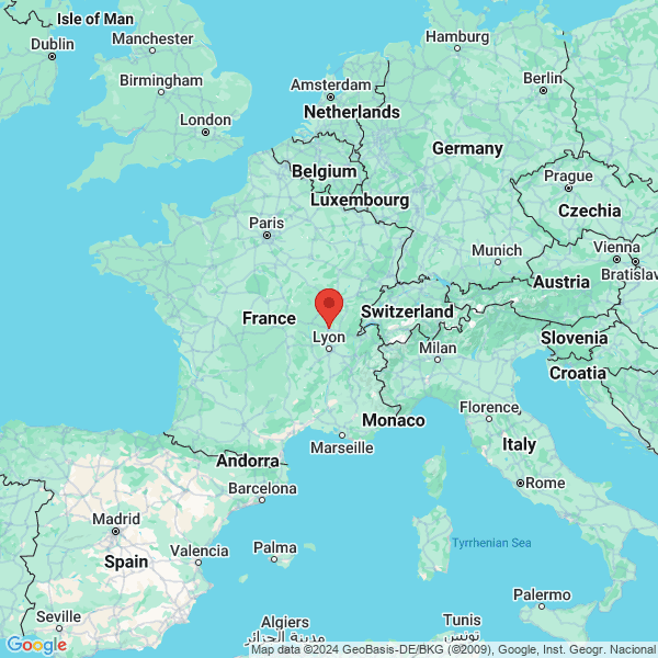 Saône-et-Loire - Google map