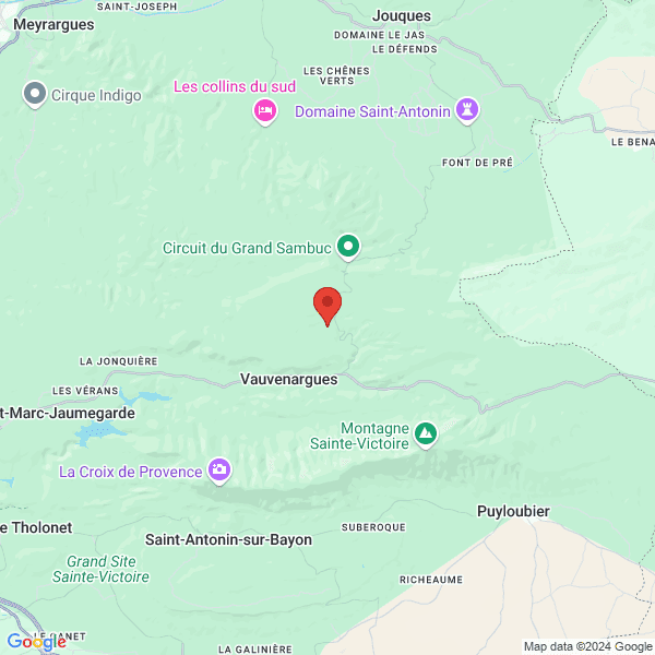 Vauvenargues - Google map