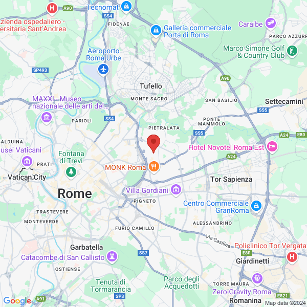 Rome - Google map