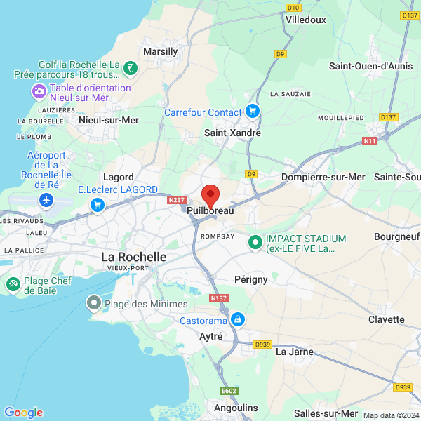 Puilboreau - Google map