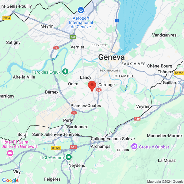 Lancy - Google map