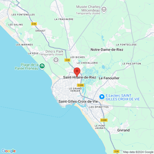 Saint-Hilaire-de-Riez - Google map