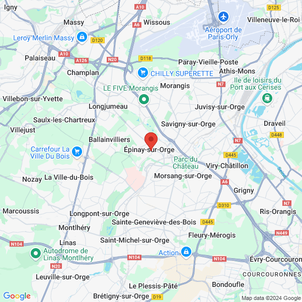 Épinay-sur-Orge - Google map