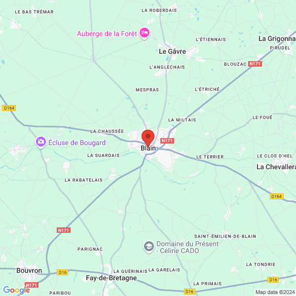 Blain - Google map