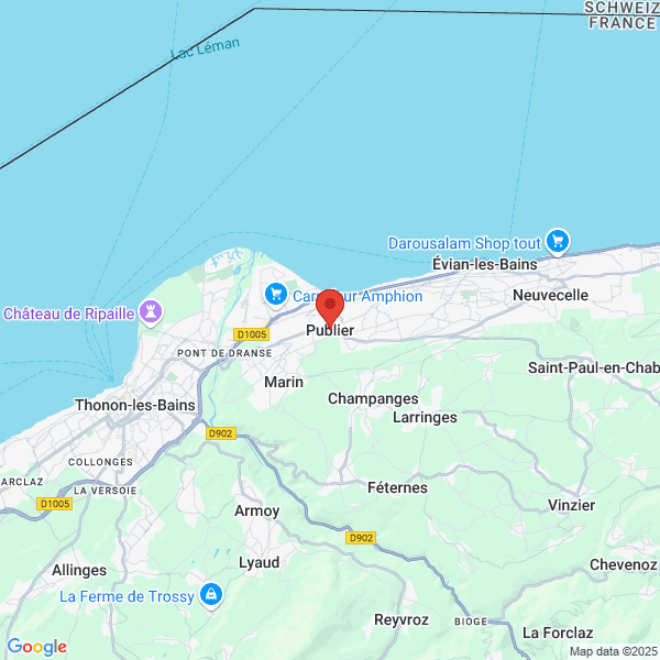 Publier - Google map