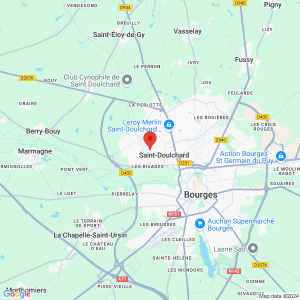 Saint-Doulchard - Google map