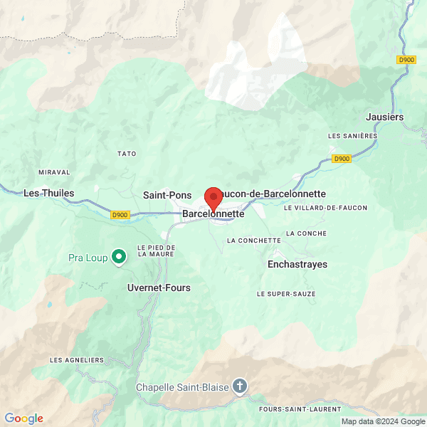 Barcelonnette - Google map