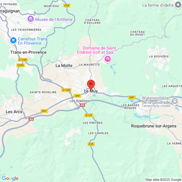 Le Muy - Google map