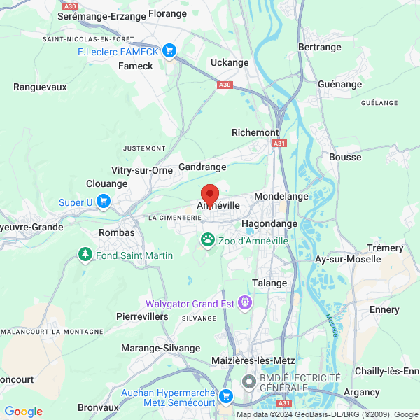 Amnéville - Google map