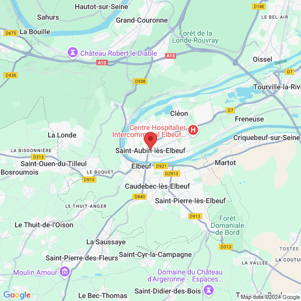 Saint-Aubin-lès-Elbeuf - Google map