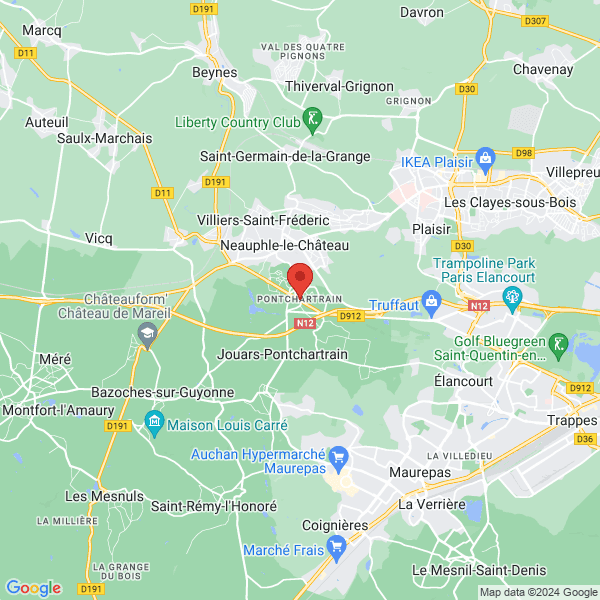 Jouars-Pontchartrain - Google map