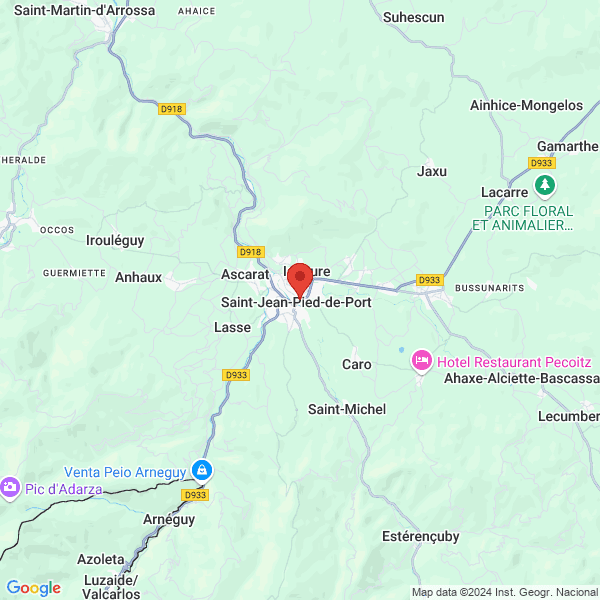 Saint-Jean-Pied-de-Port - Google map