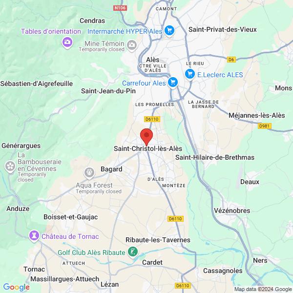 Saint-Christol-lez-Alès - Google map