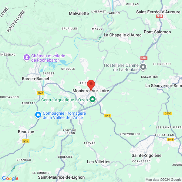 Monistrol-sur-Loire - Google map