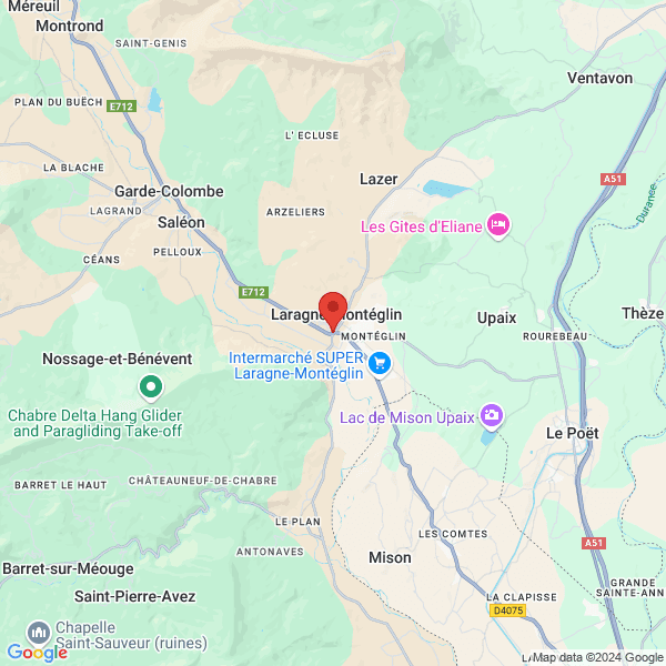 Laragne-Montéglin - Google map