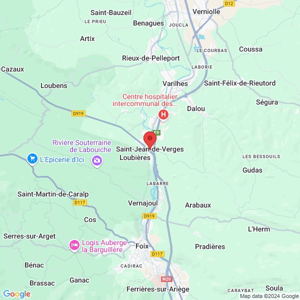 Saint-Jean-de-Verges - Google map