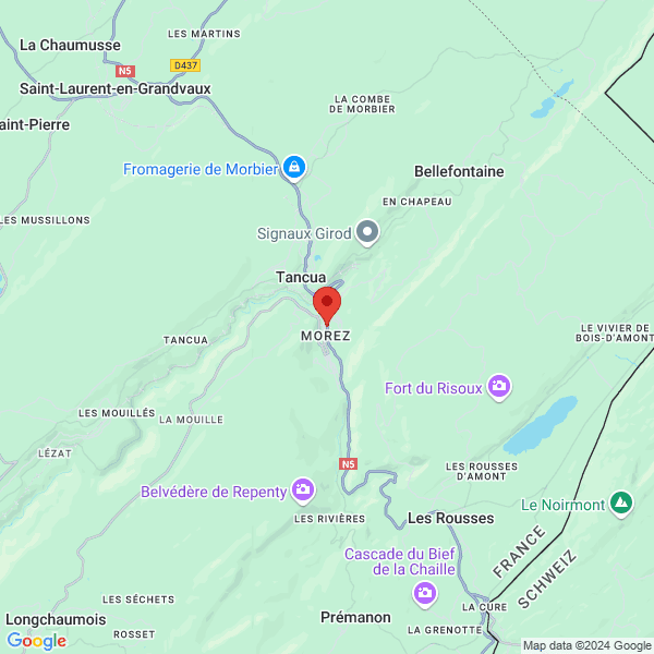 Hauts de Bienne - Google map