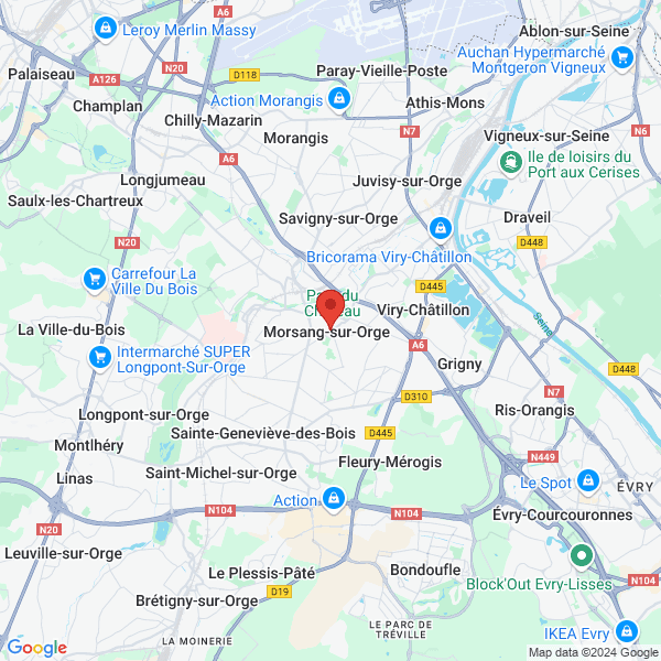 Morsang-sur-Orge - Google map