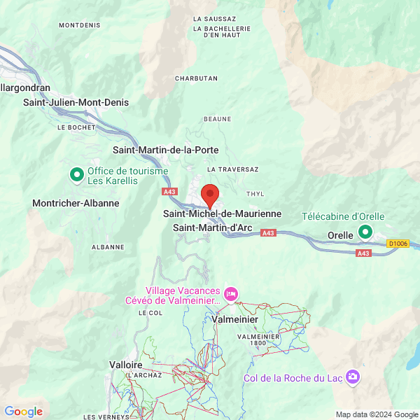 Saint-Michel-de-Maurienne - Google map