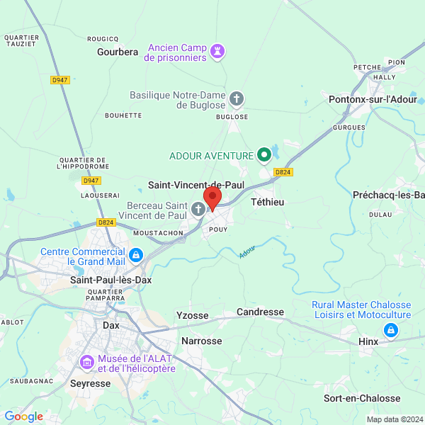 Saint-Vincent-de-Paul - Google map