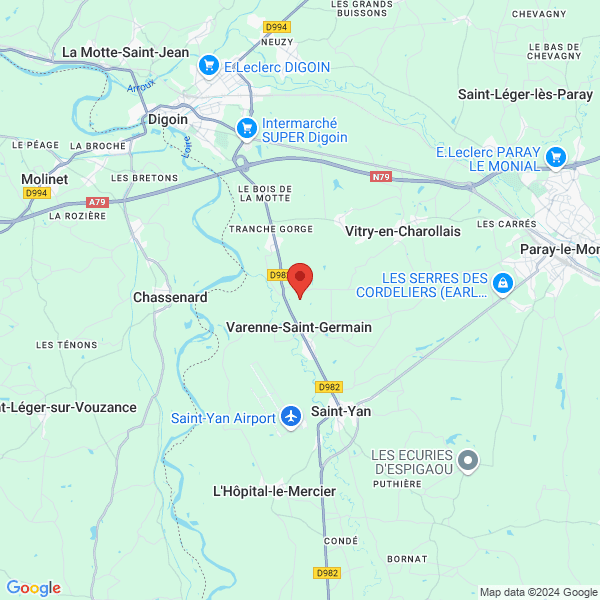 Varenne-Saint-Germain - Google map