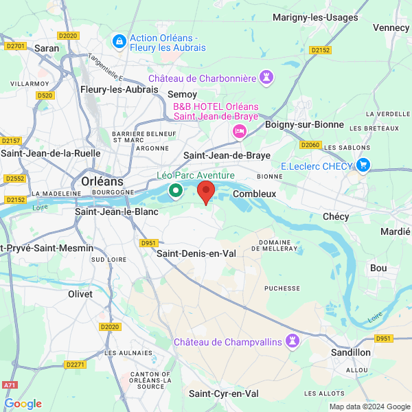 Saint-Denis-en-Val - Google map