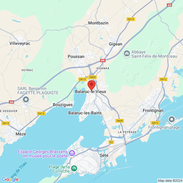 Balaruc-le-Vieux - Google map