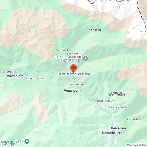 Saint-Martin-Vésubie - Google map